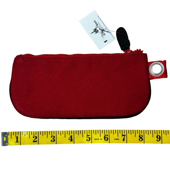 Disney Parks Mickey Mouse Makeup Bag / Pencil Case 8” NWT - Picture 2 of 2